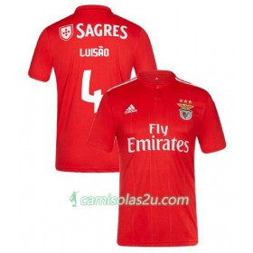 Camisolas de Futebol Benfica Luisao 4 Equipamento Principal 2018/19 Manga Curta